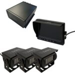 TS-Forklift 3 kamery Na ładowarki, maszyny budowlane i duże maszyny