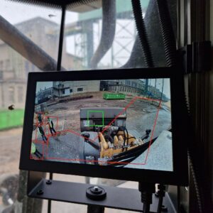 TS-Forklift 1 camera For wheel loaders, construction machinery and large machines